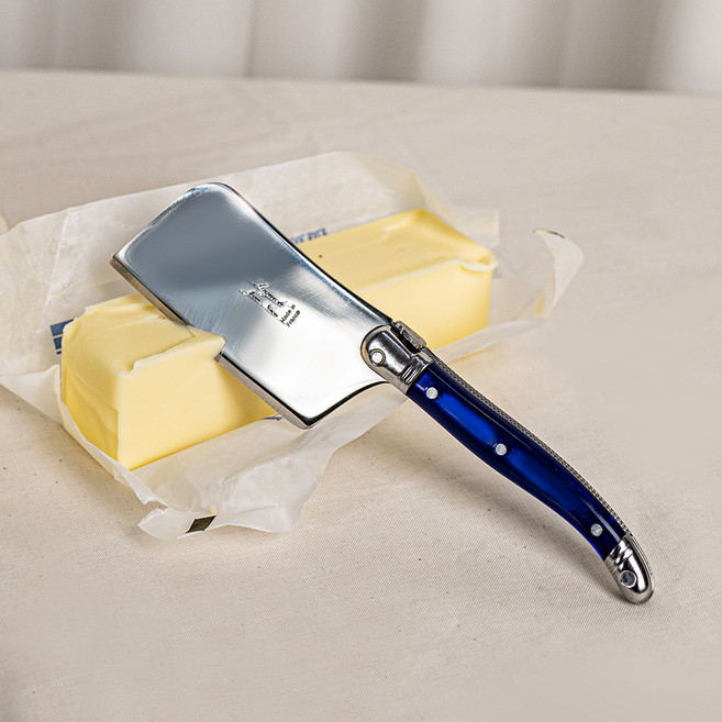 장네론 라귀올 미니 치즈커터 치즈나이프 치즈칼, 1개, 프렌치블루