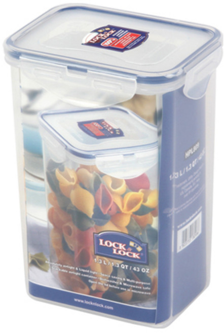 락앤락 직사각 밀폐용기 1.3L(HPL809), 4개