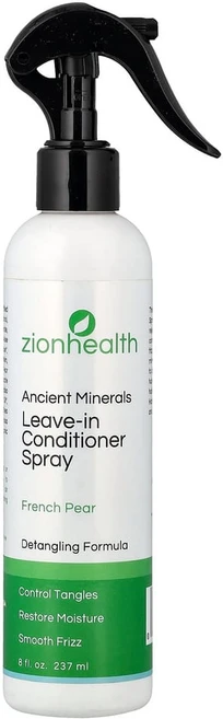 자이온헬스 에인션트 미네랄 리브-인 컨디셔너 스프레이 프렌치 페어 237ml(8fl oz), 1개, 237ml - 쿠팡