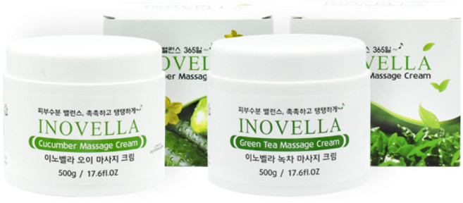 이노벨라 에리쉬 마사지크림 500ml, 1개, 오이