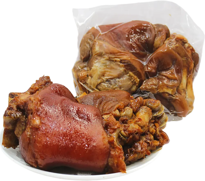 [백가네식품] 냉장 앞다리 수제 통족발, 2개, 1.1kg