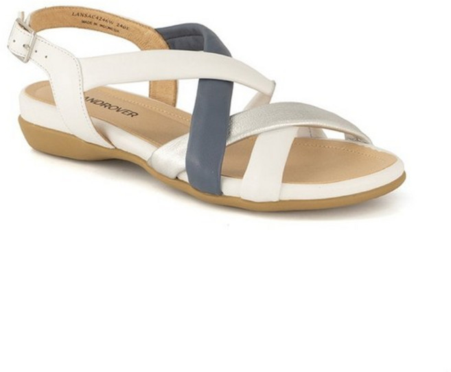 [국내매장정품]랜드로바 브랜드관 배색 스트랩 발편한 샌들 LANSAC4246WG9