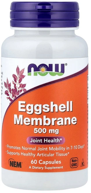 나우푸드 난각막 500mg 식물성 캡슐 60정, 120g, 1개 - 쿠팡