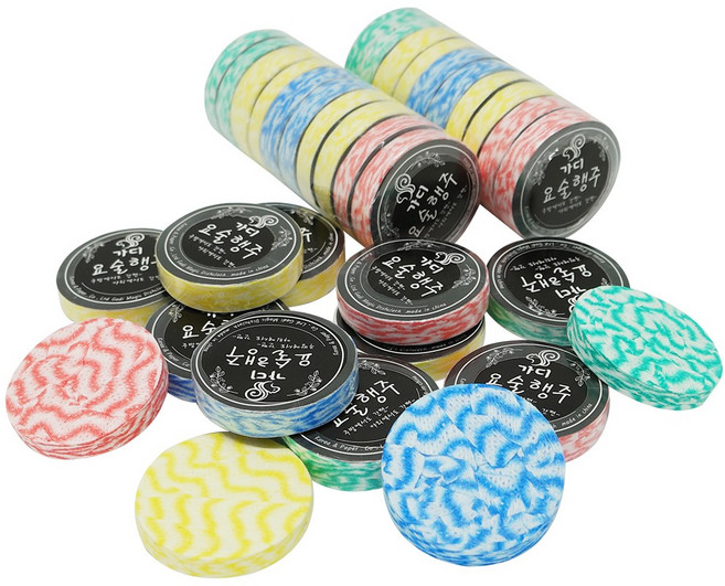 동방제지 요술행주 매직타올 동전 압축 티슈 대 100개, 10개, 10개입