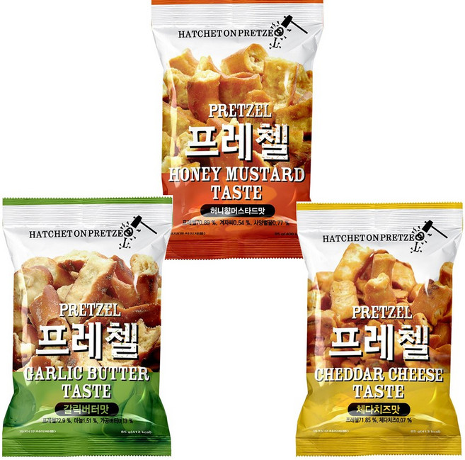 미성 프레첼 혼합, 9개, 85g