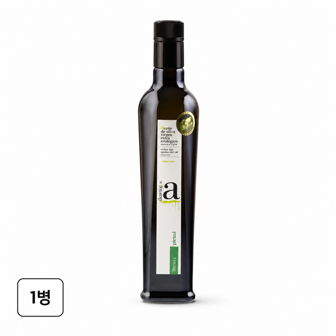 데오르테가스 피쿠알 엑스트라버진 올리브오일, 1개, 500ml