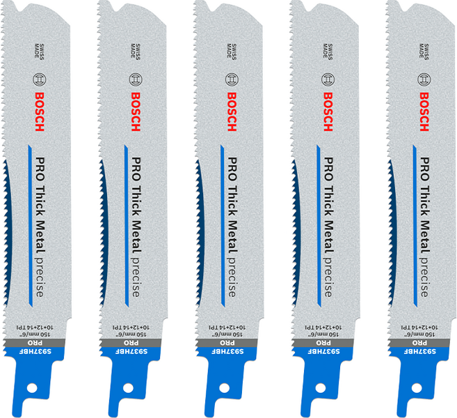 보쉬 PRO S 937HBF 메탈용 금속용 컷소날 5개입 2608658997, 1개