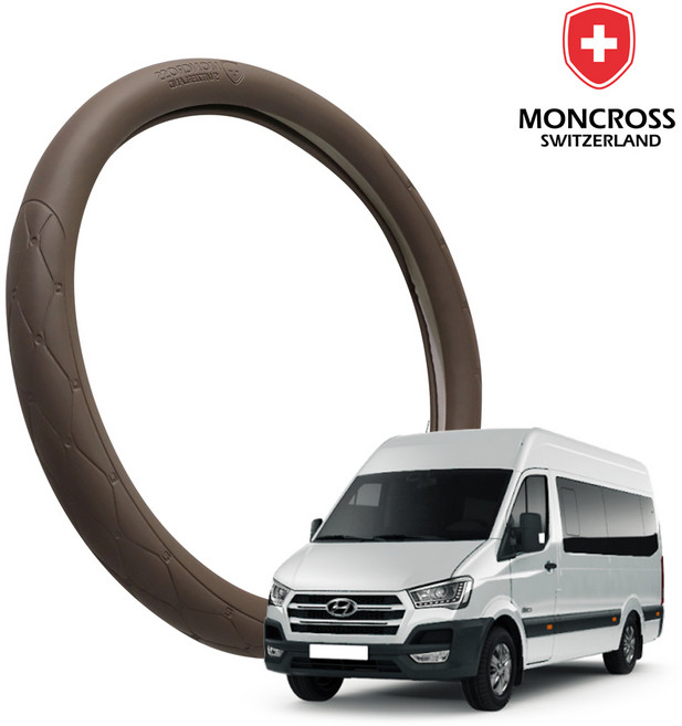 딜온 몽크로스 프리미엄 엠보 퀼팅 핸들커버, 쏠라티 브라운