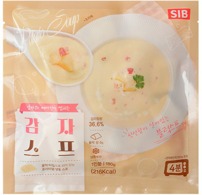 선인 감자스프 180g 냉동, 40개