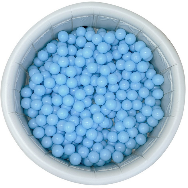 국내생산 아기 볼풀공 50p 무독성 KC인증, 스카이블루, 1개