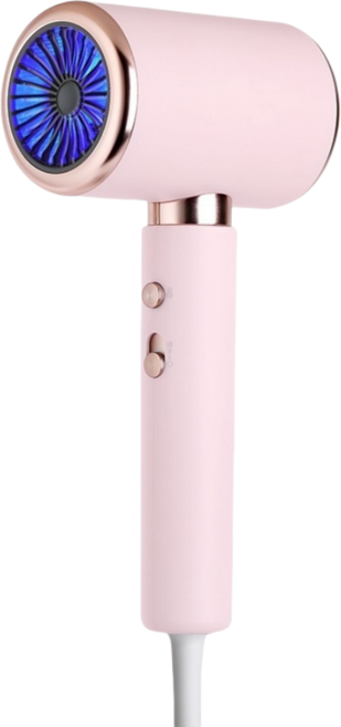 AOUDK 파워풍량 전문가용 이온 헤어 드라이어 2000W, 핑크색, STL-8878Pro