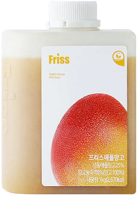 프리스 애플망고베이스, 1kg, 3개