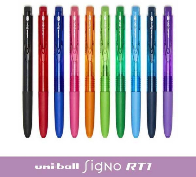 uni 시그노 노크 볼펜 UMN-155 10색 세트, UMN-155N-0.38mm 10색 세트