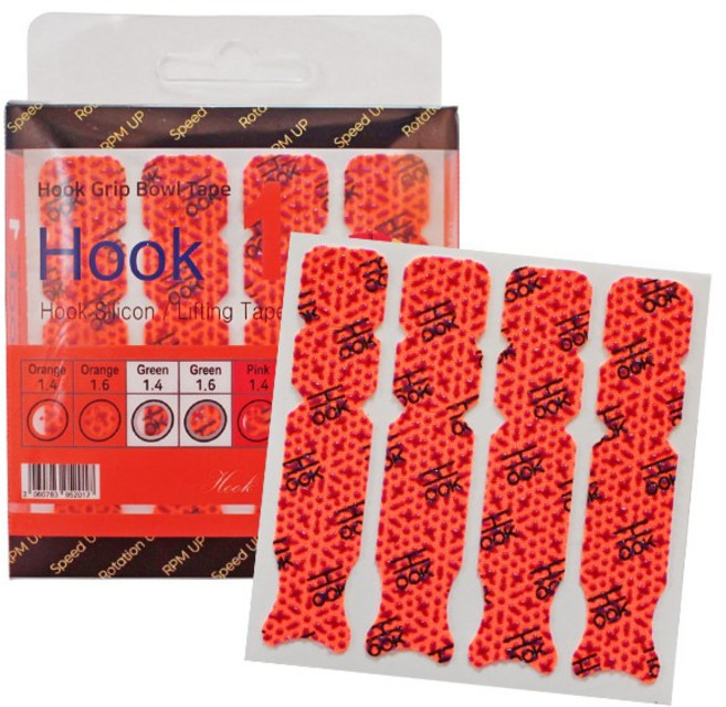 훅 RPM 다목적 실리콘 프리컷 테잎 볼링테이프 중약지 리프팅 강화 인서트테잎 볼링용품, No1. 오렌지