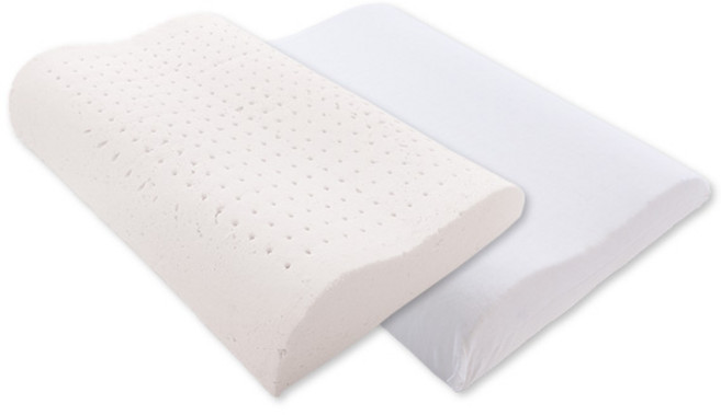 [팜프링] 프리미엄 유기농 라텍스 경추베개, 1개