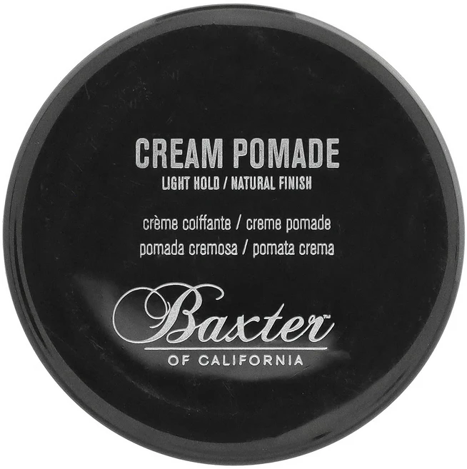 캘리포니아 백스터 크림 포마드 가벼운 고정력 자연스러운 마무리 60ml BXT-79359, 1 - 쿠팡