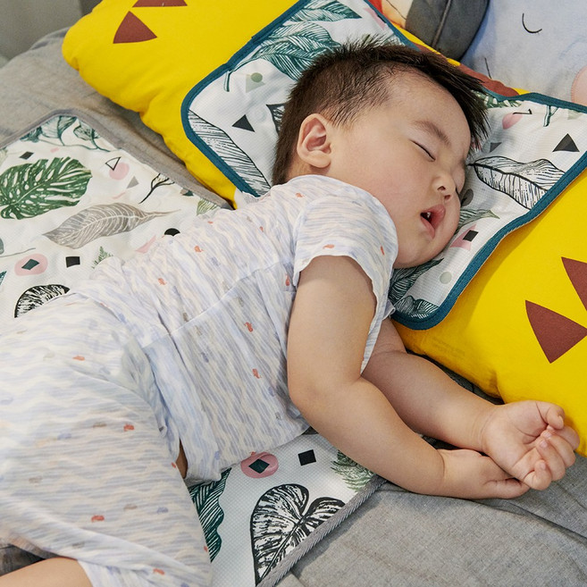 신라 요미요미 포피플 쿨매트, 포레스트, 쿨매트+쿨베개 세트