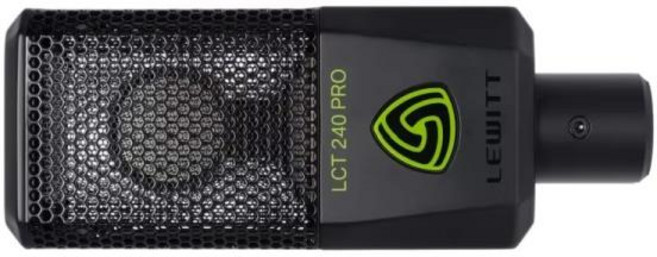레빗 LCT-240 프로 단일지향성 콘덴서 마이크 보컬 팟캐스트 레코딩용
