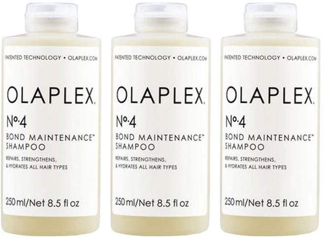 올라플렉스 No. 4 본드 메인터넌스 샴푸, 250ml, 3개