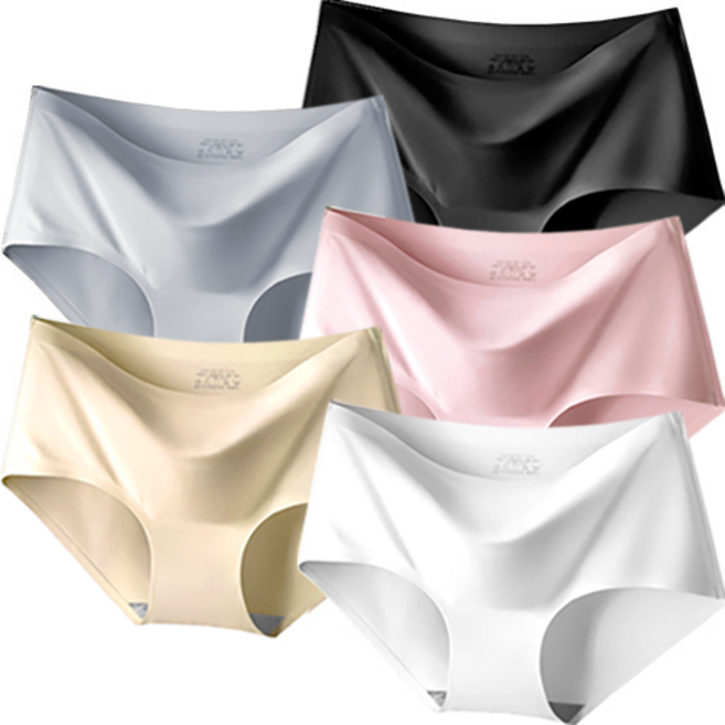 메종마르지오 여성 심리스 팬티 노라인 무봉제 여성용팬티 5p 세트