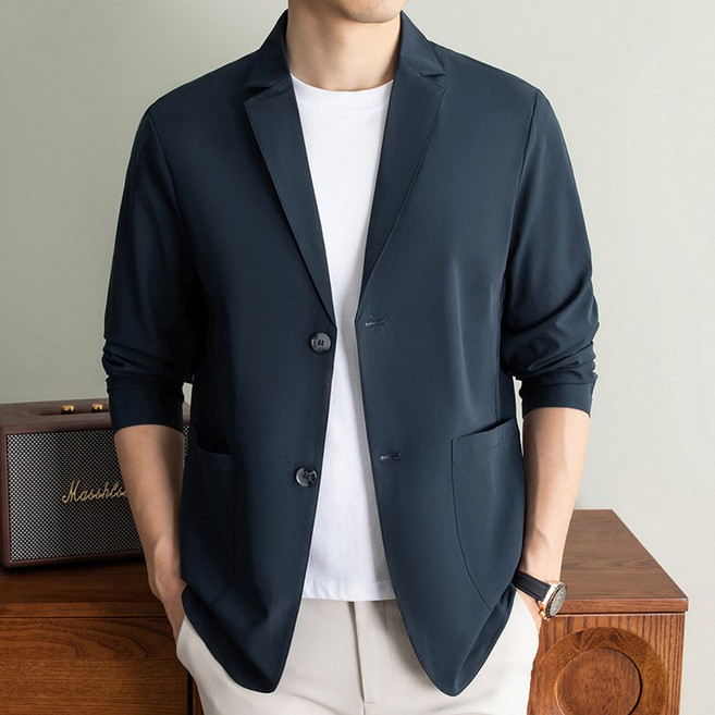 남성 봄 여름 아이스 냉감 정장 자켓 정장 아우트