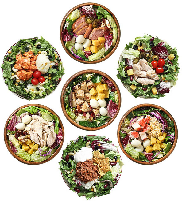 포켓샐러드 4주 샐러드 정기배송/ 짜여진 식단/ 매일 다른 샐러드로 다양하고 맛있는 식단 관리, 250g, 12개, 주 3팩 식단