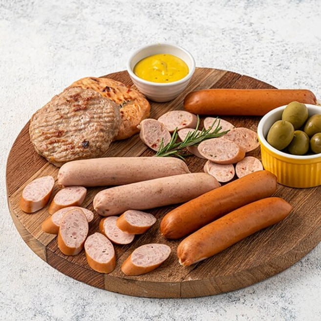 [한우와 한돈으로 만든]정통독일식 수제햄선물세트 1호(10개), 1세트