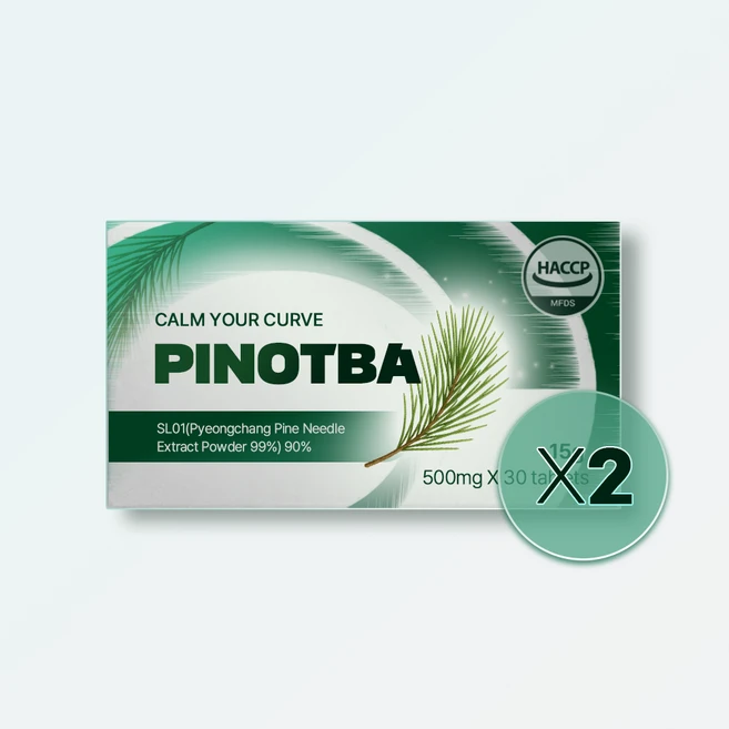 피노트바 PINOTBA, 2개, 30정 - 쿠팡