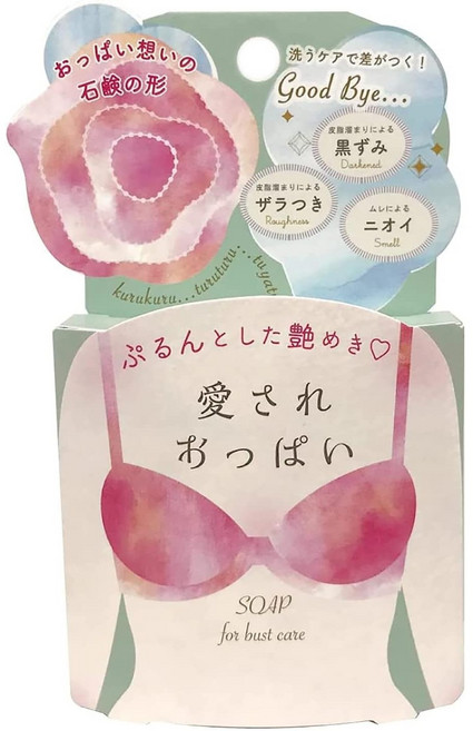 각질케어 색소침착 가슴 비누/ 일본 가슴케어 펠리컨 비누, 70g, 1개입