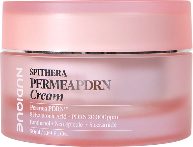 누디크 영양 크림 스피테라 퍼미어 PDRN 크림 콜라겐 재생 수분 장벽 탄력, 1개, 50ml