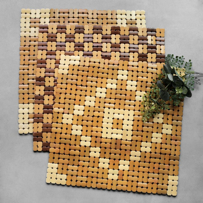 대나무 마작방석 좌식 리썸 차량용 의자, 리썸 마작방석 B타입