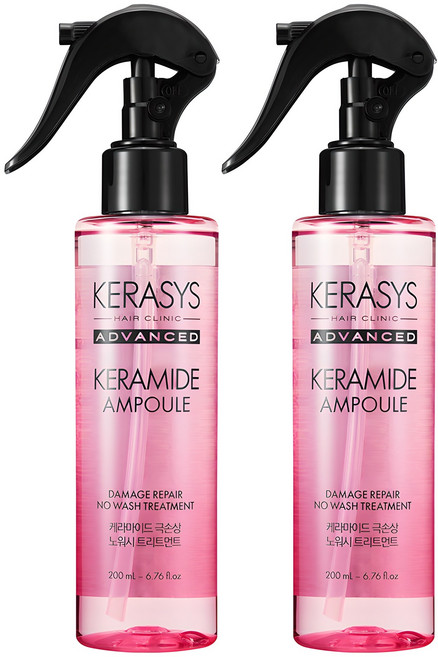 케라시스 케라마이드 극손상 노워시 트리트먼트, 200ml, 2개