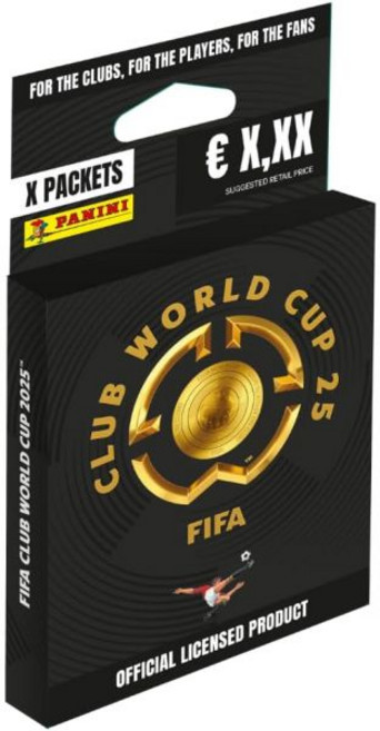 파니니 FIFA 클럽 월드컵 2025 스티커 컬렉션50봉지 상자, Eco-Blister
