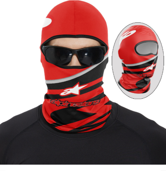 춘태유통 여름용 오토바이 바라클라바 아이스 실크 헤드커버 남여공용, TT-002, 1개