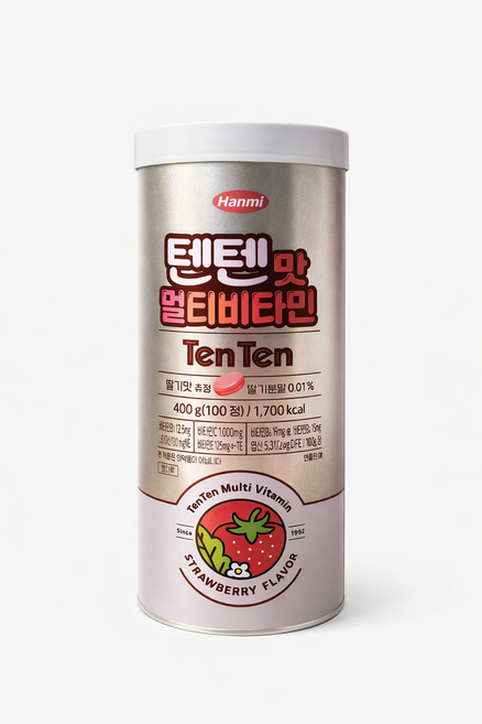 [킥더베어] 한미 텐텐맛 멀티비타민, 1개, 100정