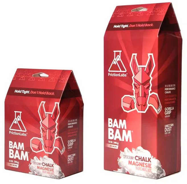 프릭션랩 밤밤 슈퍼 청키 초크가루 매우 두툼한 질감 암벽등반 볼더링