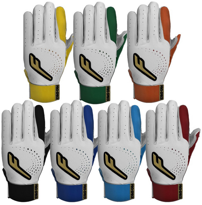 프로-스펙스 포프로 야구 배팅장갑 레인보우, 1개, 블랙