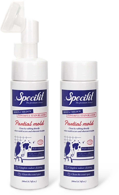 스페시핏 실내전용 곰팡이 제거제 브러쉬 일체형, 2개, 180ml