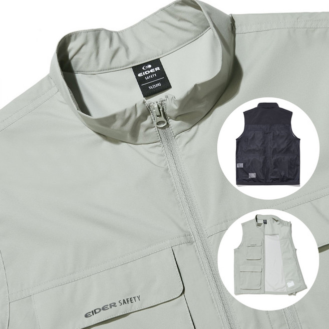 여름조끼 아이더 아이스 메쉬 조끼 남성 여성 등산 단체 망사 작업조끼