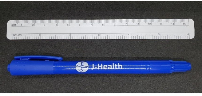 듀얼스킨마커 반영구 눈썹 문신 의료용 마커펜 디자인펜, 1개