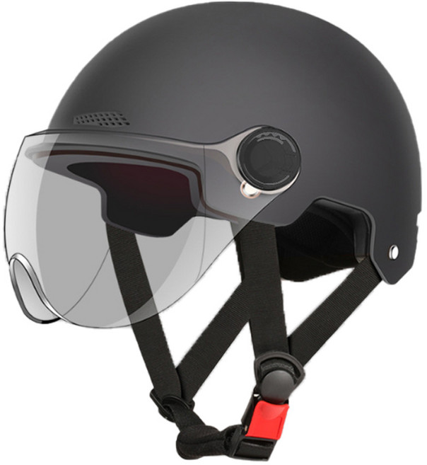 오토바이헬멧여름용자외선차단 자외선차단 안전 헬멧, 블랙