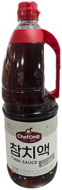 청정원 쉐프원 참치액 2.1kg, 1개