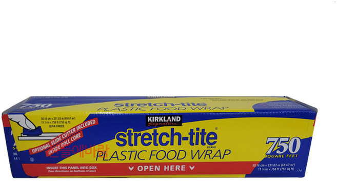커클랜드 시그니처 플라스틱 푸드 랩, 231m, 1개