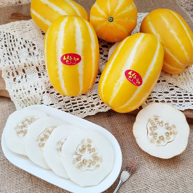 성주 당도선별 참외, 1박스, 2kg대과 (4~6과)