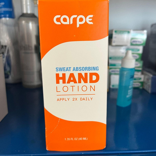 카르페 Carpe 손 땀 발한 억제제 핸드로션 40ml, 단일 항목, 1L, 1개