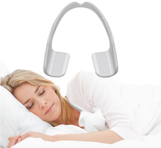 돌출입 투명 수면용 이빨 이갈이 방지 코골이 수면 치과 치아 갈기 보호기 교정 마우스피스, 1개