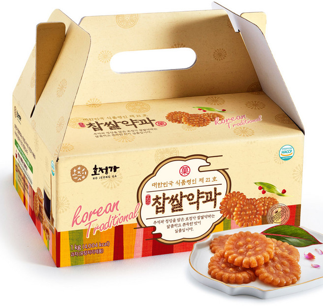 호정가 찹쌀약과, 1kg, 1개
