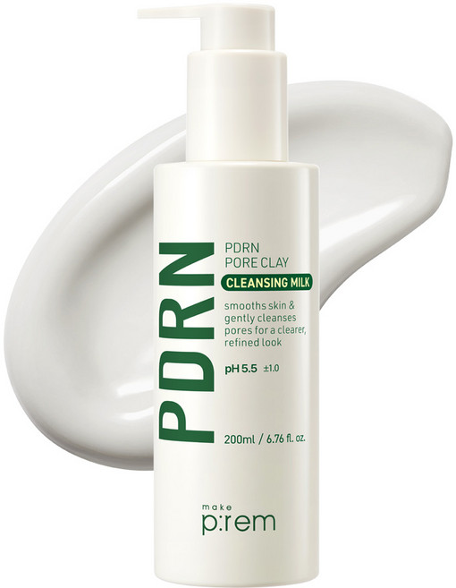 메이크프렘 피디알엔(PDRN) 포어 클레이 클렌징 밀크 200ml, 200g, 1개