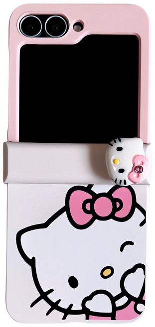 아펙시움 휴대폰케이스 갤럭시 z플립7 z플립5 z플립6 힌지보호 맥세이프 낙상 방지 케이스 고양이