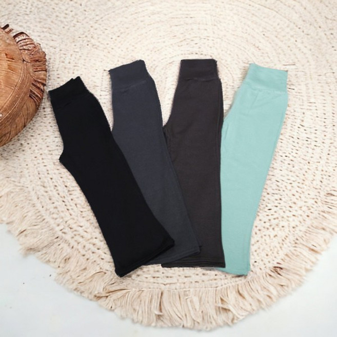 국내생산 아동 유아 밴딩 나팔 바지 와이드 팬츠